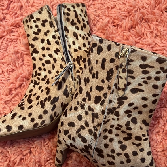 Leopard print boots fall Boots - Picture 2 of 5